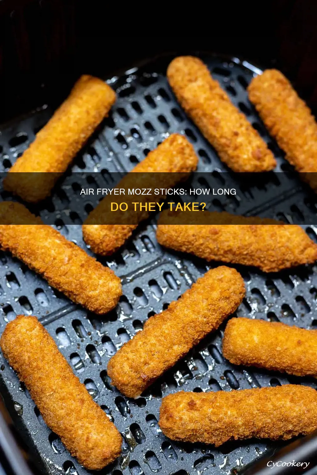 how long mozz sticks in air fryer