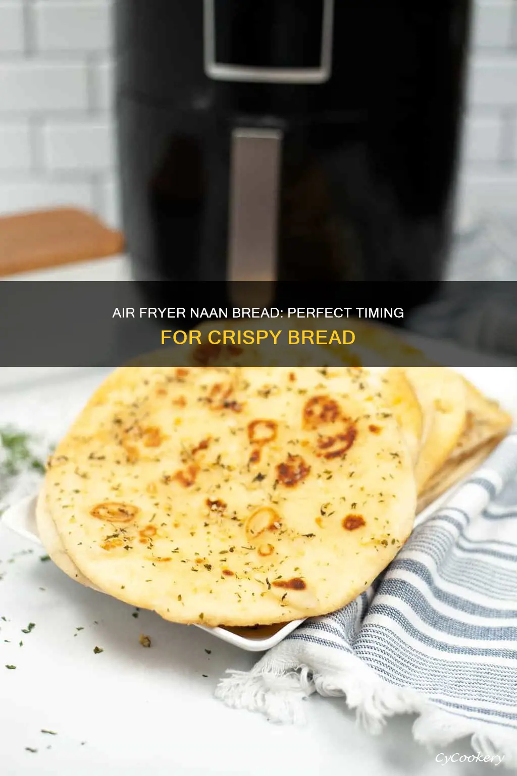 how long naan bread in air fryer