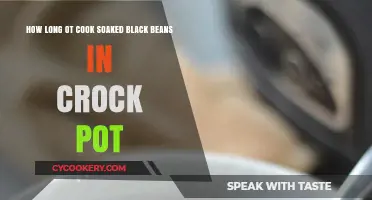 The Best Crock Pot Method for Cooking Soaked Black Beans