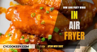 Air Fryer Party Wings: Timing for Perfectly Cooked Treats