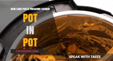 Cooking Pasta in a Pressure Cooker: Pot-in-Pot Method