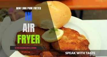 Air Frying Pork: How Long to Fritter?