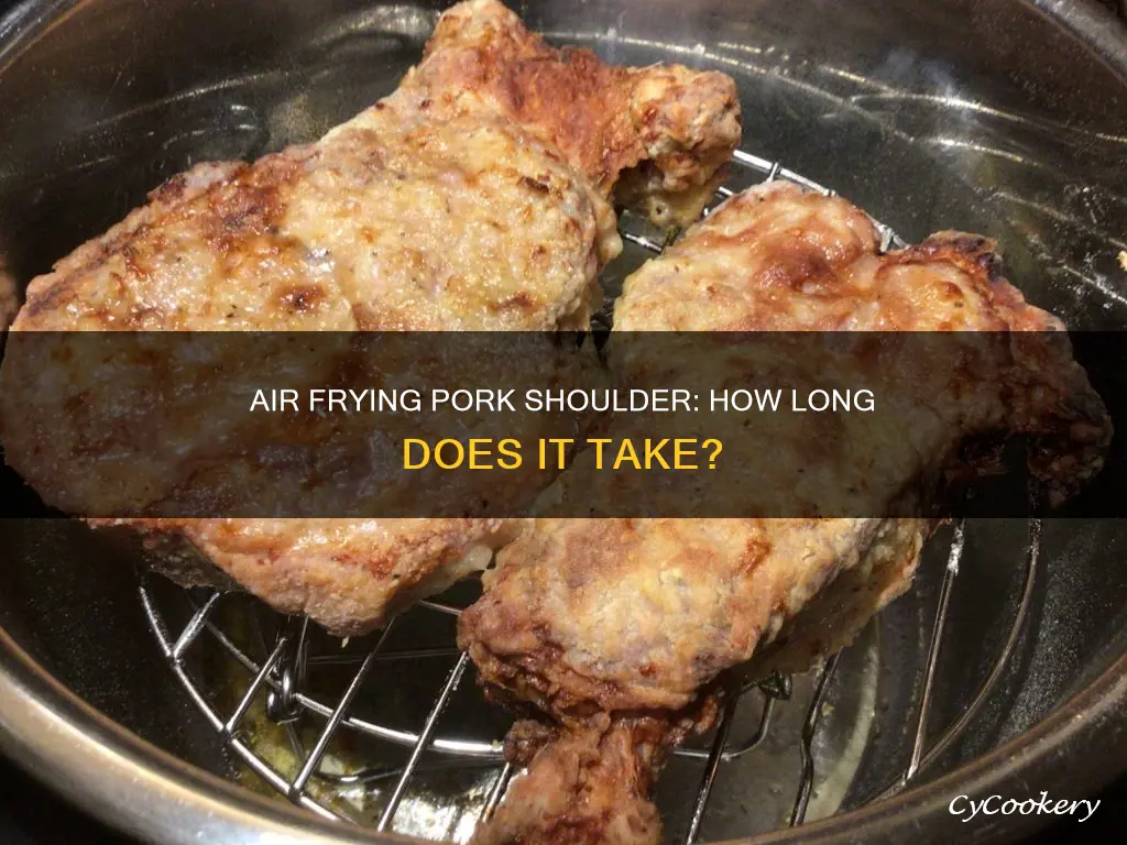 how long pork shoulder in air fryer