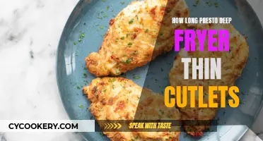 Deep-Frying Thin Cutlets: How Long Does It Take?