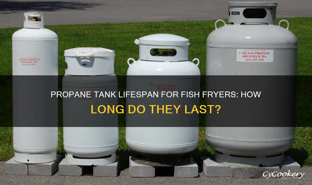 how long propane tank lasts fish fryer