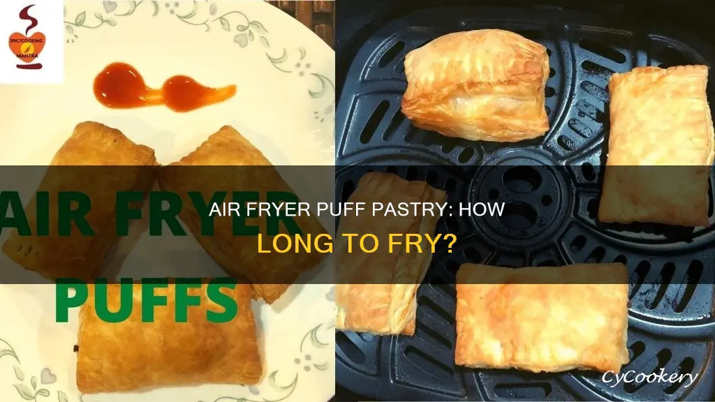 how long puff pastry in air fryer