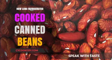 Refrigerated Cooked Canned Beans: Optimal Storage Time and Tips