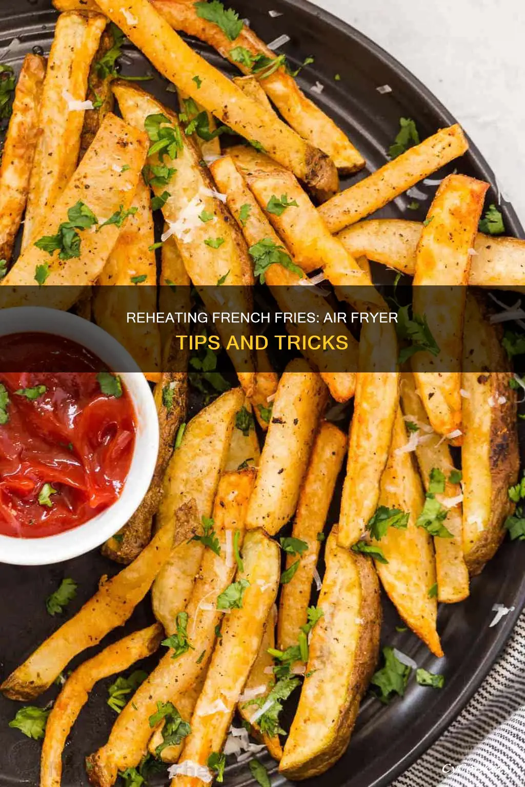 how long reheat french fries in air fryer