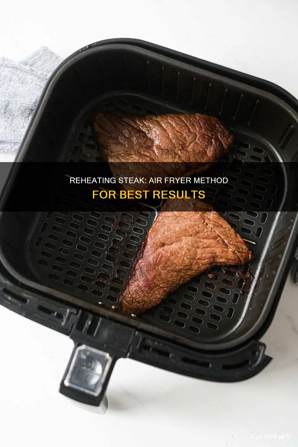 how long reheat steak in air fryer