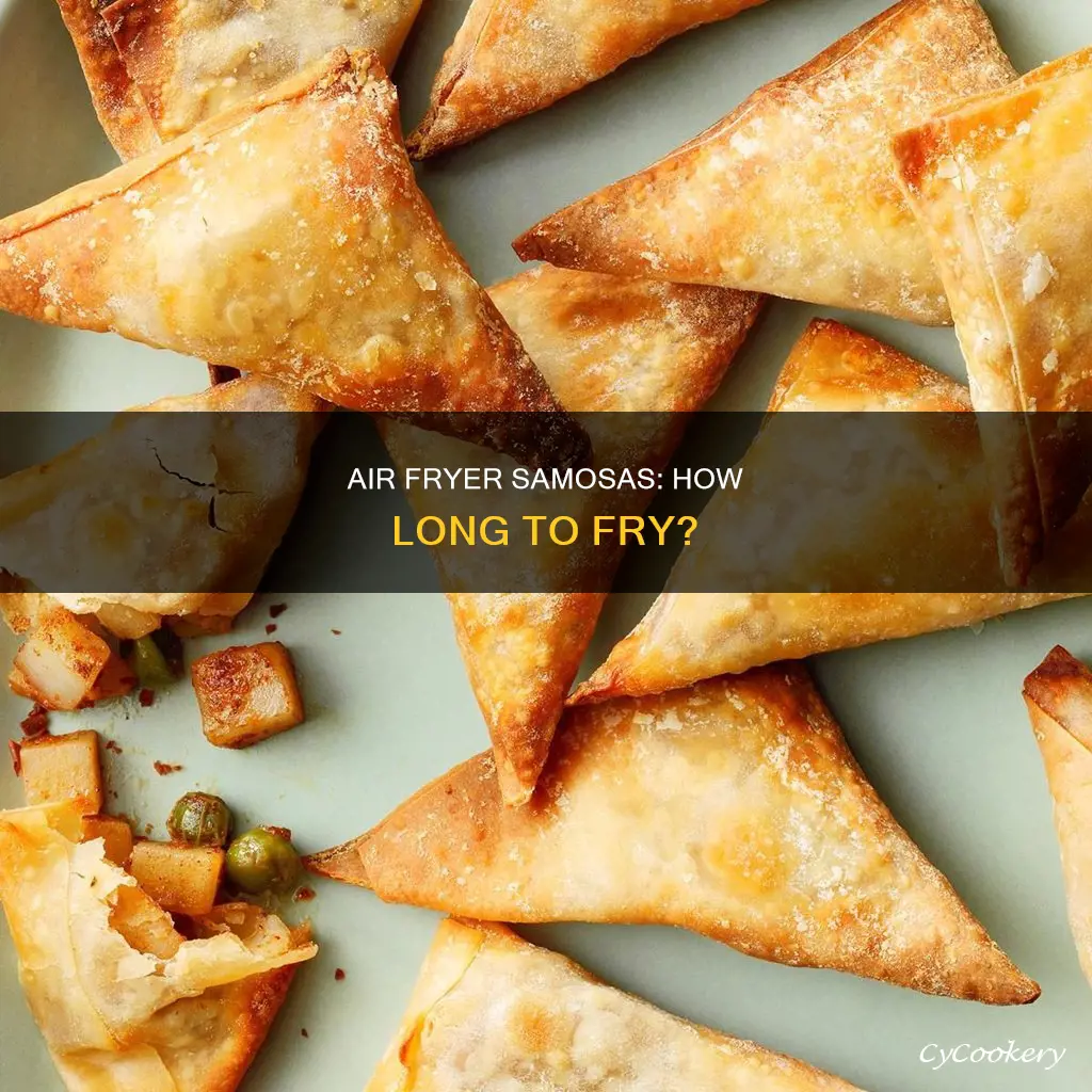 how long samosas in air fryer