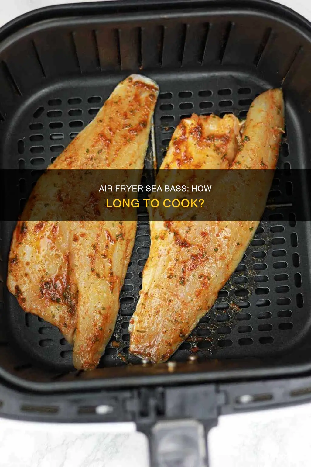 how long sea bass in air fryer