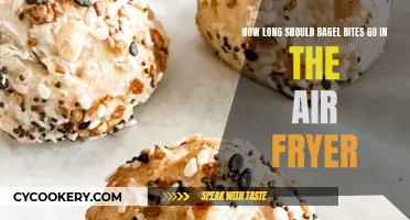 Air Fryer Bagel Bites: How Long Until They're Done?