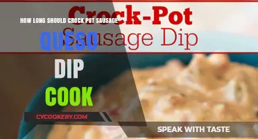 Best Slow Cooker Sausage Queso Dip: Cooking Time Revealed