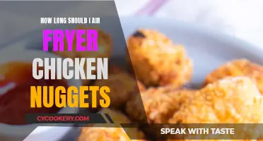 Air-Fryer Chicken Nuggets: Perfect Timing for Golden Treats