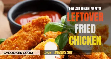 Air Fryer Leftover Fried Chicken: How Long is Too Long?