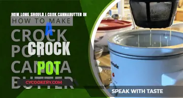 Simmering Cannabutter: Crock Pot Timing Tips