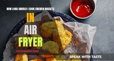 Crispy Chicken Nuggets: Perfect Air Fryer Cooking Time