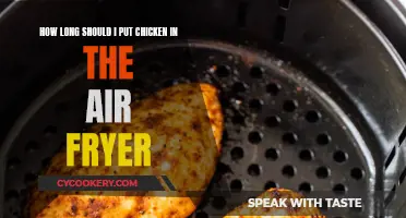 Air Fryer Chicken: Timing for Perfectly Cooked Meat