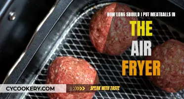 Air Fryer Meatballs: How Long to Fry?