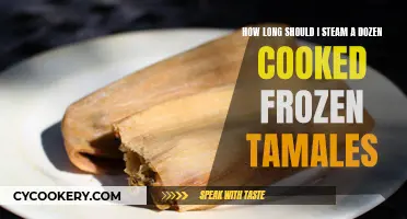 Steaming Frozen Tamales: How Long Should You Wait?