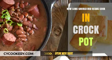 Cooking Red Beans: Crock Pot Timing Tips