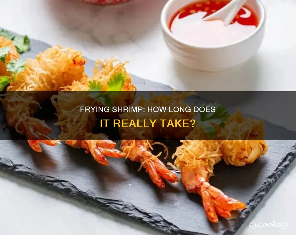 how long should you fry shrimp in a deep fryer