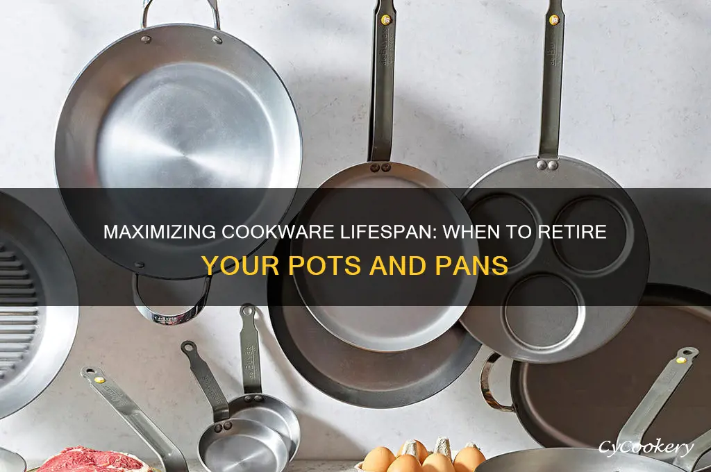 how long should you use pots and pans