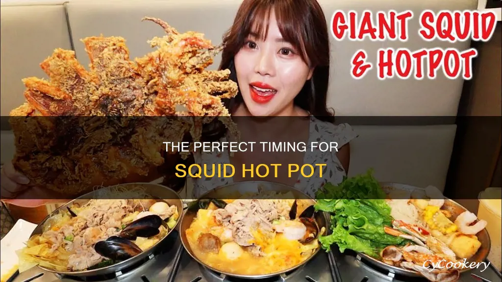 how long squid hot pot