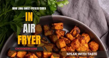 Air Fryer Sweet Potato Cubes: How Long to Fry?