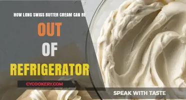 Swiss Buttercream Storage: How Long Can It Sit Out?