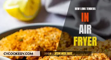 Air Fryer Tenders: Timing and Temperature Tips