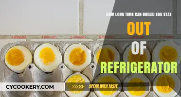 How Long Can Boiled Eggs Safely Sit Unrefrigerated?