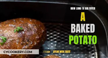 Air Fryer Baked Potato: The Perfect Timing