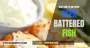 Air Fryer Beer Battered Fish: Quick Cooking Time Explained