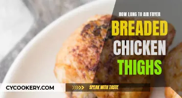 Air-Fryer Breaded Chicken Thighs: Quick, Crispy, and Delicious