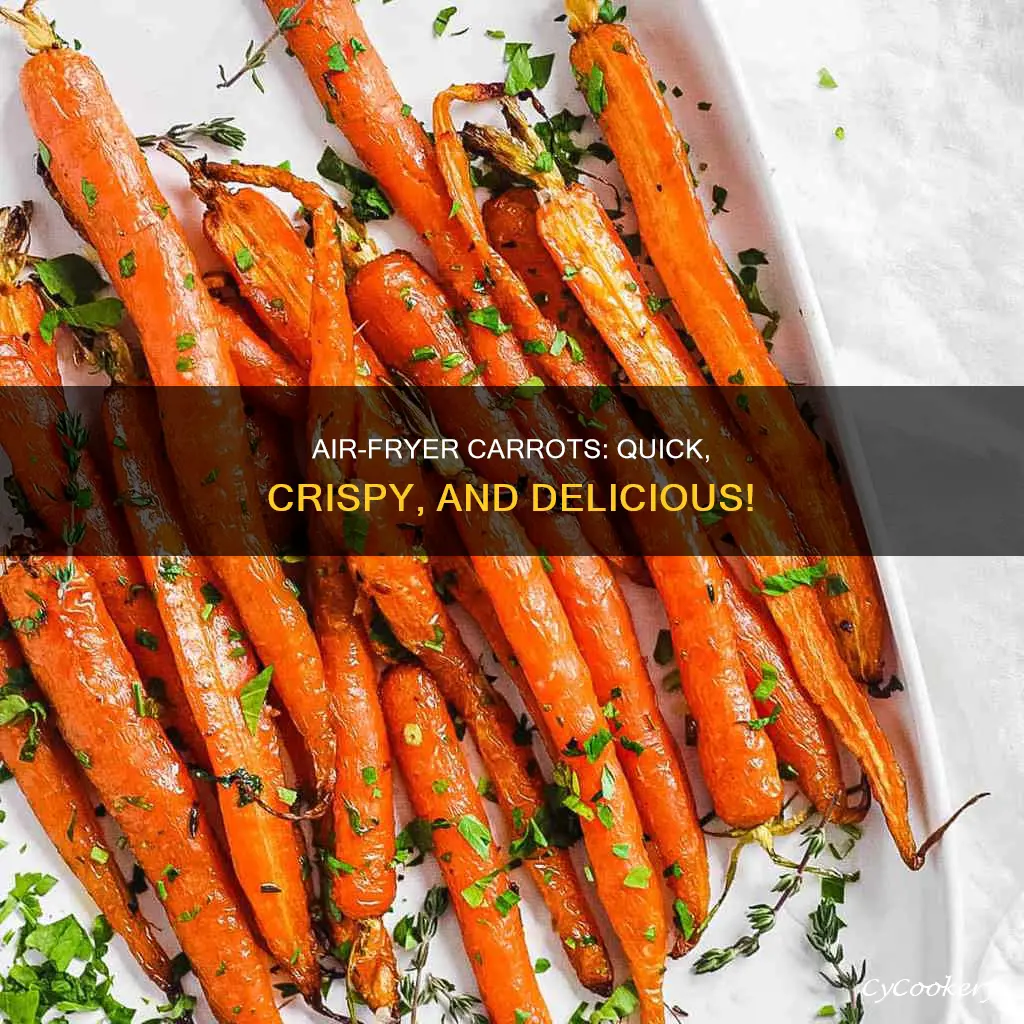 how long to air fryer carrots at 400