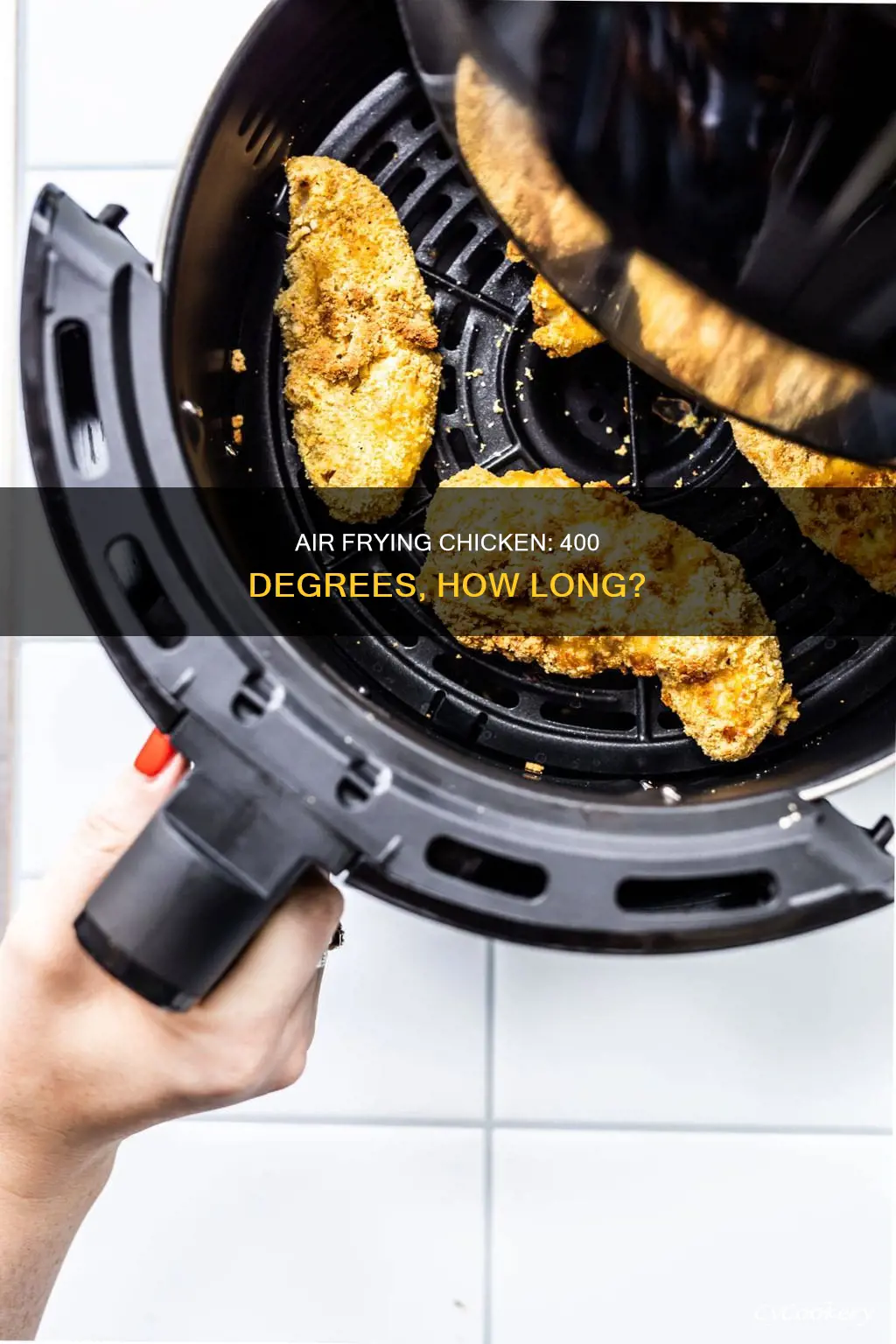 how long to air fryer chicken at 400