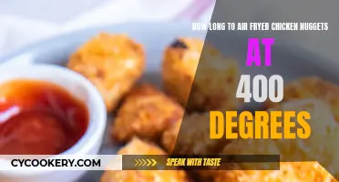 Air Frying Chicken Nuggets: 400 Degrees, How Long?