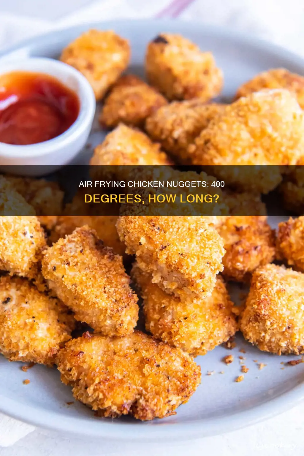 how long to air fryer chicken nuggets at 400 degrees