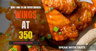 Air Frying Chicken Wings: How Long at 350 Degrees?