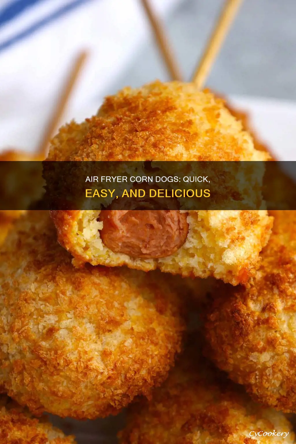 how long to air fryer corn dogs