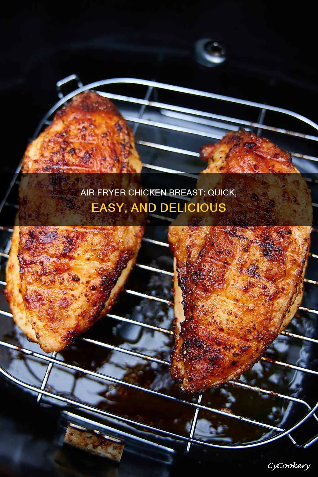 how long to air fryer cut up chicken breast