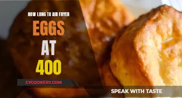 Air-Fryer Eggs: Quick 400-Degree Cooking Time