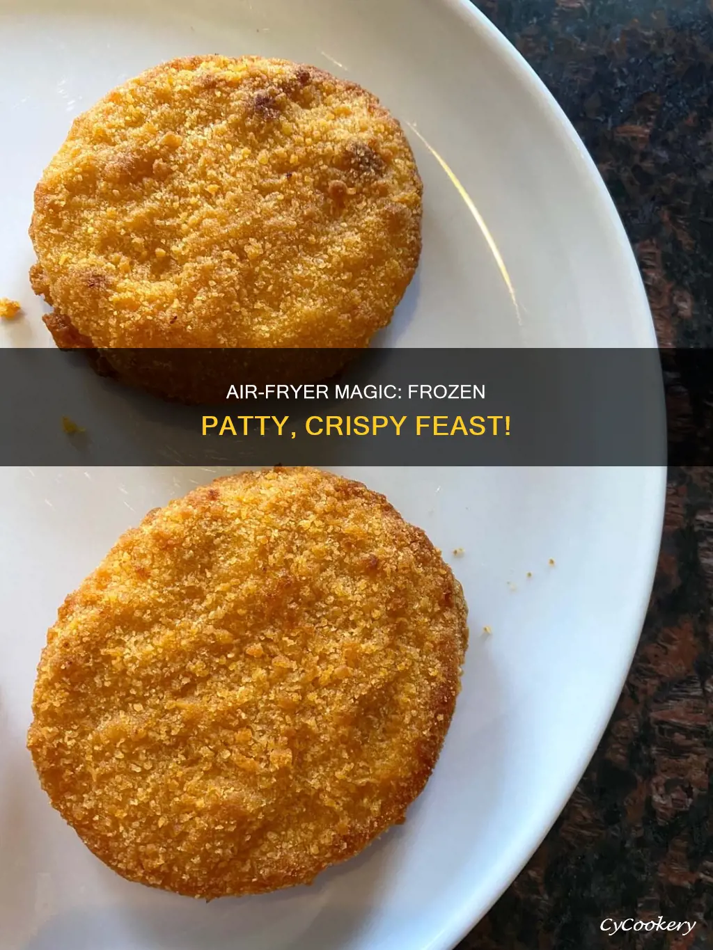 how long to air fryer frozen breaded chicken patty