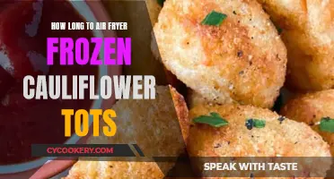 Air Fryer Cauliflower Tots: Frozen to Crispy in Minutes