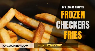 Air Fryer Frozen Fries: Quick, Crispy Checkers!