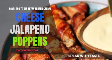 Air Fryer Frozen Cream Cheese Jalapeno Poppers: Quick, Easy, Delicious!