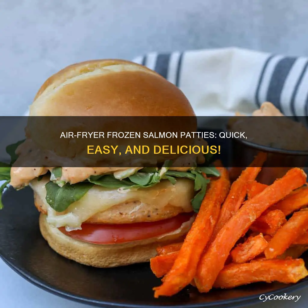 how long to air fryer frozen salmon patties