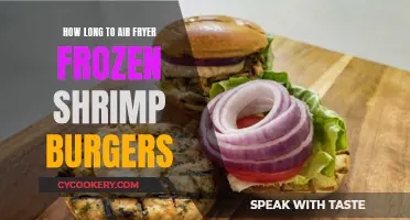 Air-Fryer Magic: Frozen Shrimp Burgers, Quick!