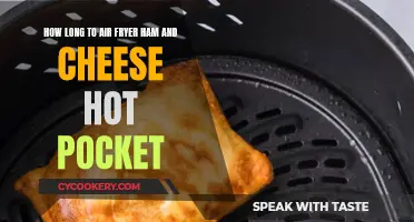 Air-Fryer Ham and Cheese Hot Pocket: Quick and Easy!